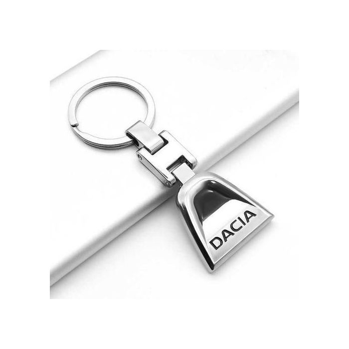 Porte-clés de voiture porte-clés avec logo DACIA