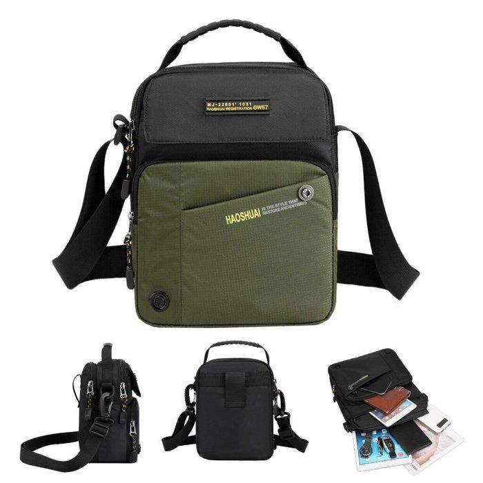 Sac à bandoulière - Noname - Petit sac étanche - 5 compartiments - Léger - Résistant