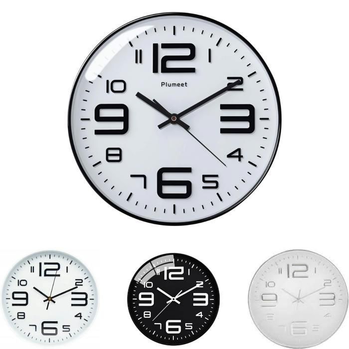 Horloge murale numérique simple pour la cuisine, le salon, la chambre à coucher (Couleur aléatoire)