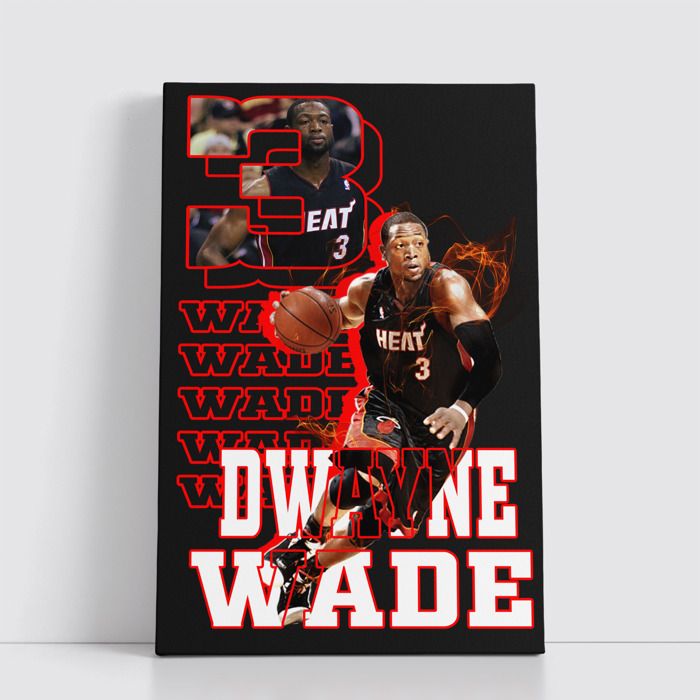 Tableau NBA sur Toile – Affiche Murale 25x40 cm avec Équipes et Joueurs Légendaires du Basket 72