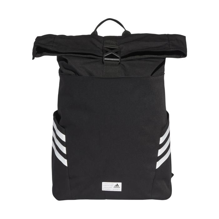 Black Classic Roll-Top Backpack