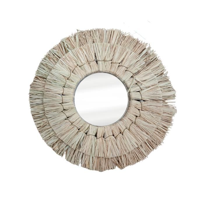 MIROIR SUNSHINE NATUREL  53cm