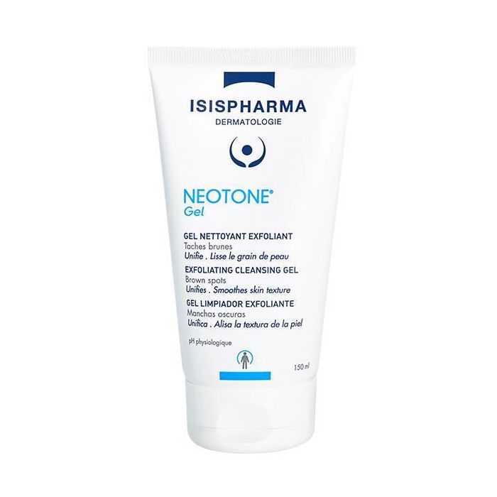 Gel Nettoyant Exfoliant - ISISPHARMA - Neotone - 150ml - Éclat du teint - Peaux avec tâches