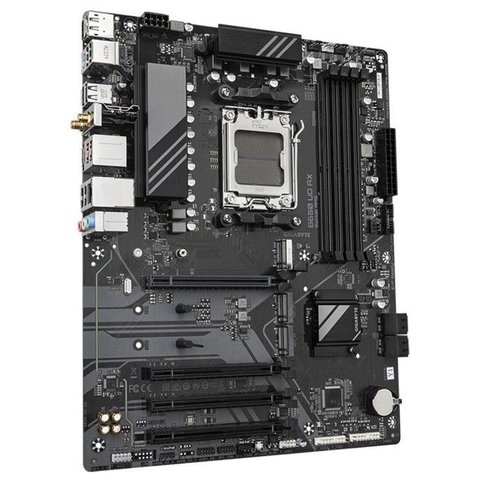 GIGABYTE Scheda Madre AM5 B650 ATX con Wi-Fi per AMD Ryzen 7000