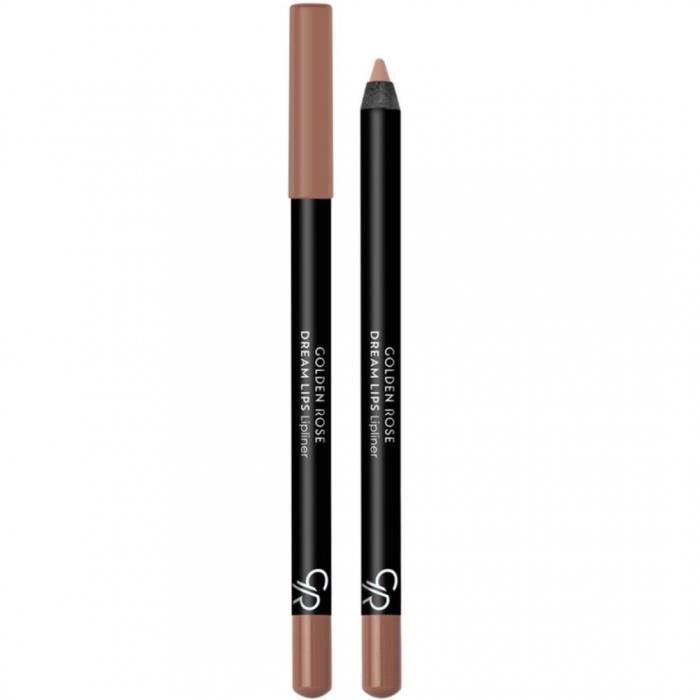 Crayon à lèvres - GOLDEN ROSE - 501 Brun cuivré - Longue tenue - Précision - Couleur marron