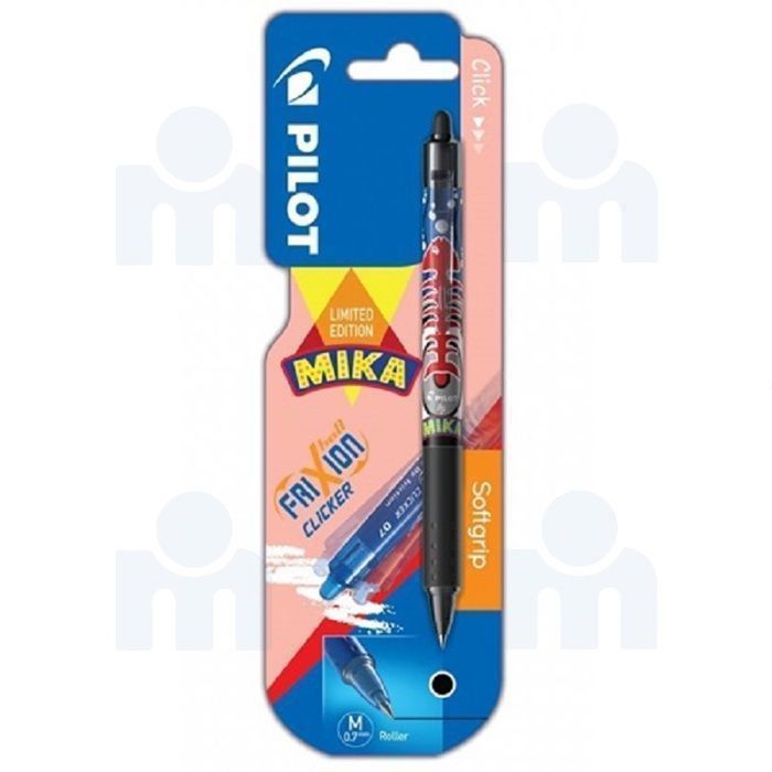 Stylo Effaçable - Pilot - Frixion Clicker - 0.7 mm - Noir - Design Ergonomique