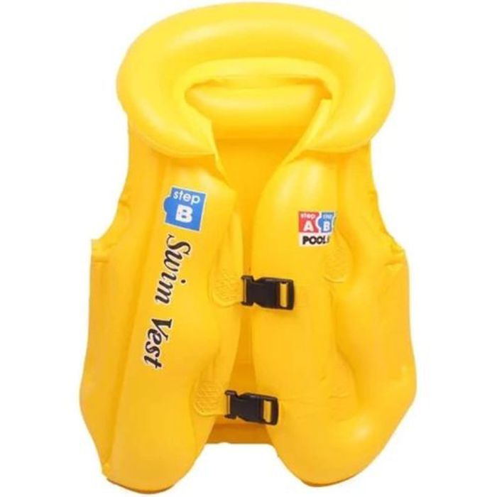 Gilet de nation gonflable pour enfants de 3 à 14 ans