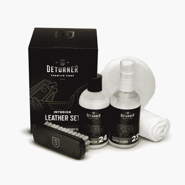 LEATHER SET (COFFRET NETTOYANT / BAUME CUIR) - DETURNER