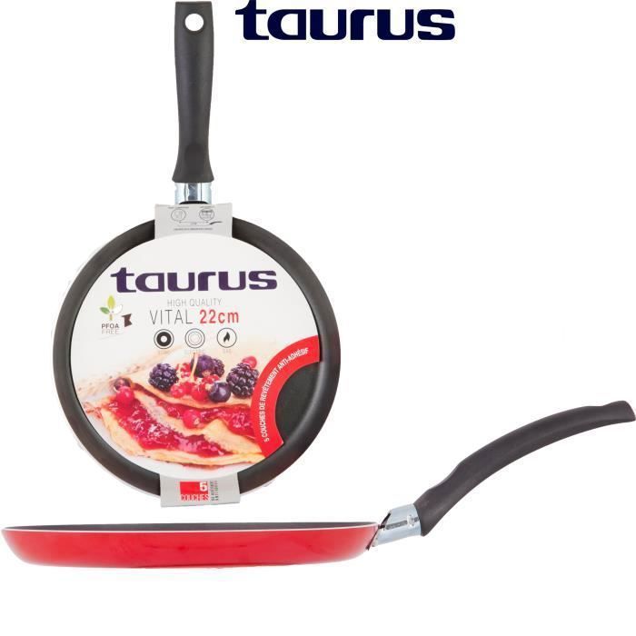 CREPIERE VITAL 22CM TAURUS