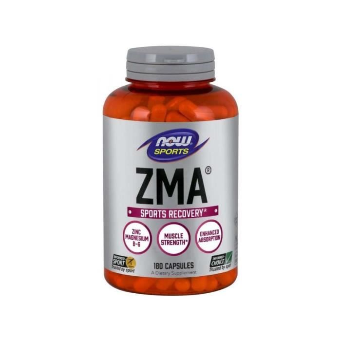 Compléments alimentaires Zma Vitamine B6 BI3968 , NOW Foods,