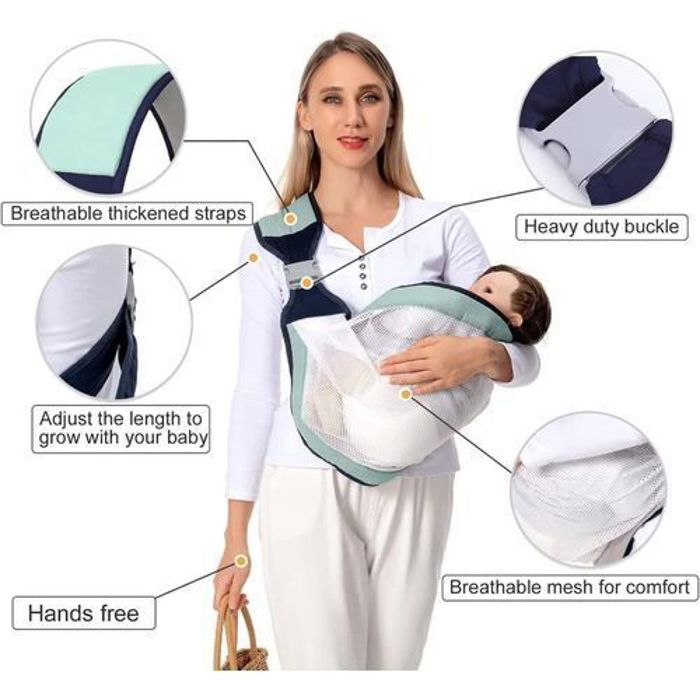 Sac a Dos Porte Bebe Randonnée Confortable Pour Les Parents