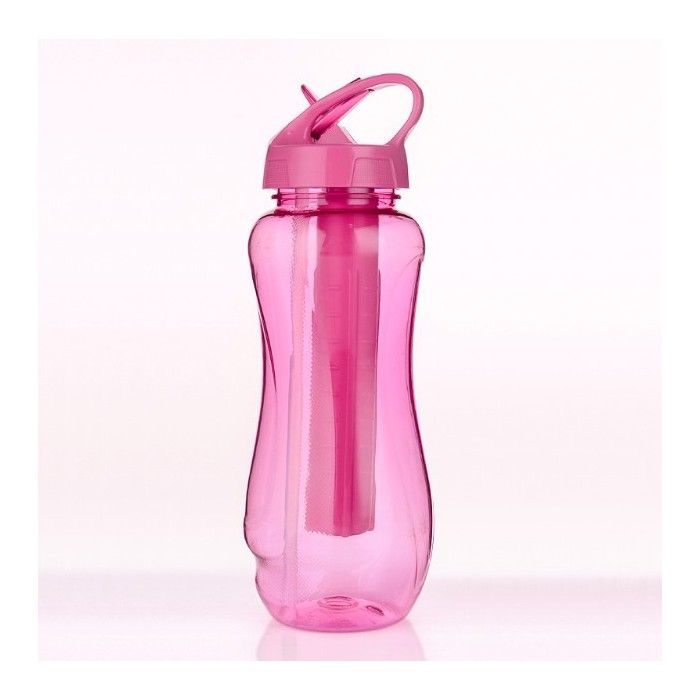 Gourde réfrigérante - GENERIC - Quorra - 350 ml - Rose - Ergonomique et anti-fuite