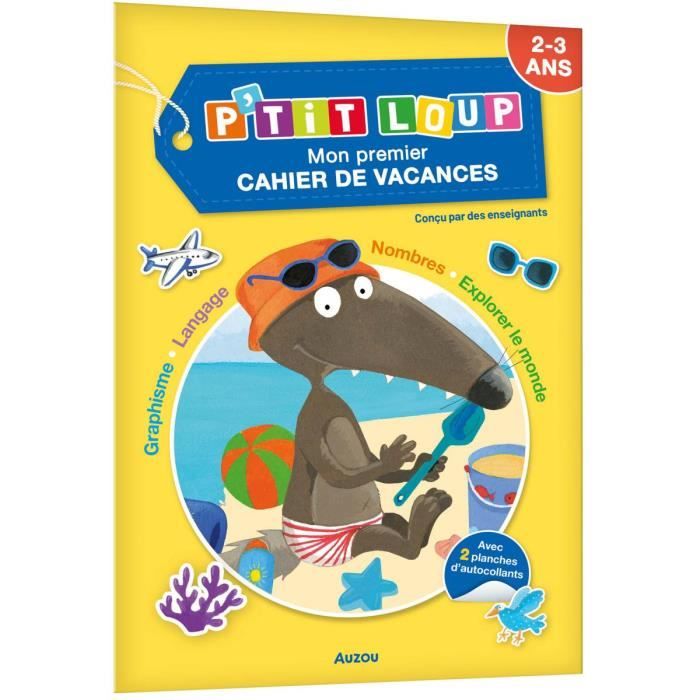 P'Tit Loup - Mon Premier Cahier De Vacances
