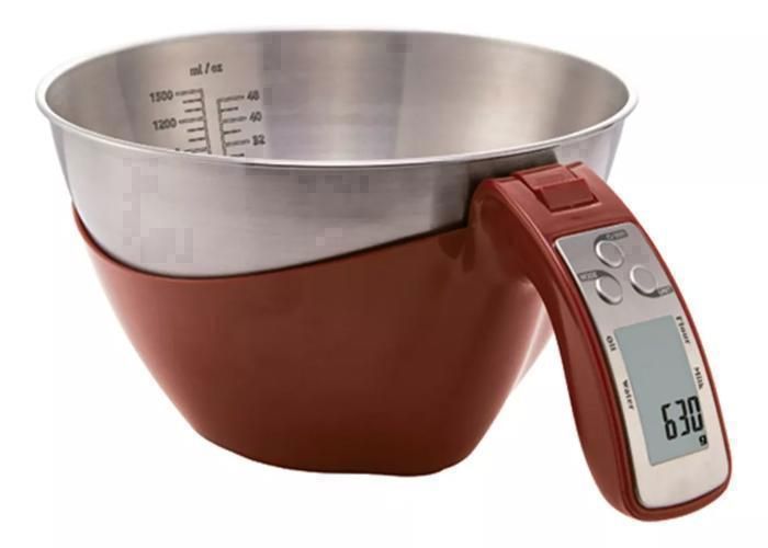Balance de Cuisine - Denwa - MC423 - 1,5L - 5kg - Design Élégant