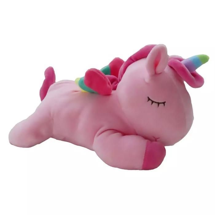 PELUCHE LICORNE ASSISE 30CM 2 ASSORTIS "couleur aléatoire"