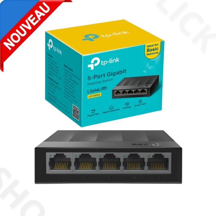 Tp-link Switch Gigabit 5-Port 10/100/1000 Mbps Desktop Switch
