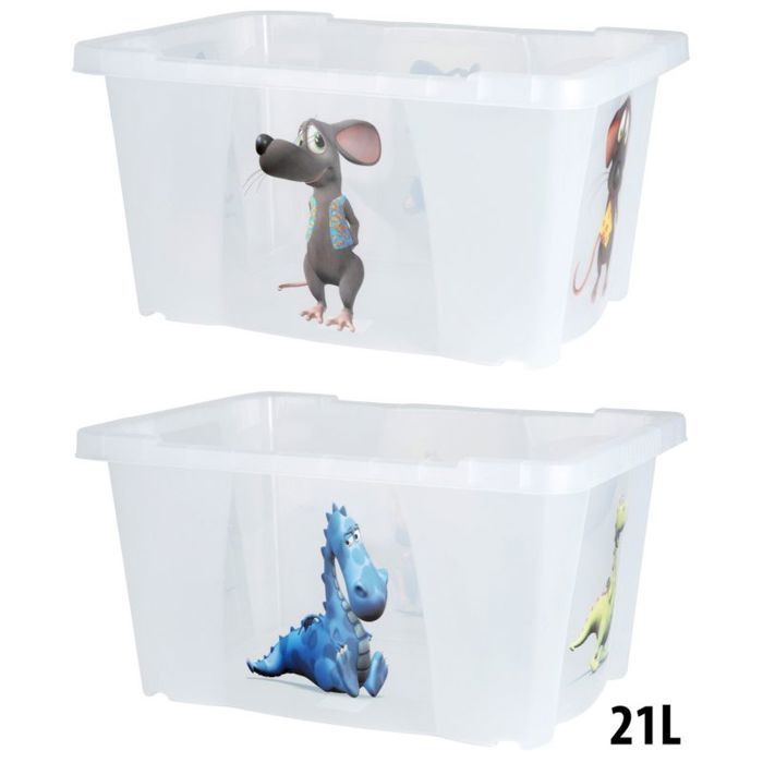 Boîte de rangement - N/A - Transparent - Pratique - Durable - Essentiel