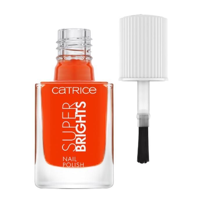Vernis à ongles - CATRICE - Super Brights 010 - Couleur Rouge - Texture Haute Couverture - Durable
