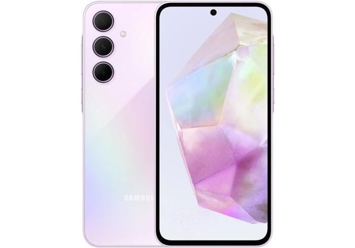 Smartphone Samsung Galaxy A35 - Écran 6,6" - 8 Go RAM - 256 Go - Triple Caméra 50 MP - 5000 mAh - couleur Lilac
