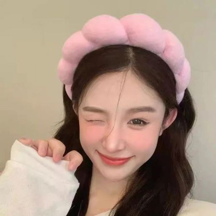 Bandeau de maquillage éponge optique, soins de la peau, douche pour femmes