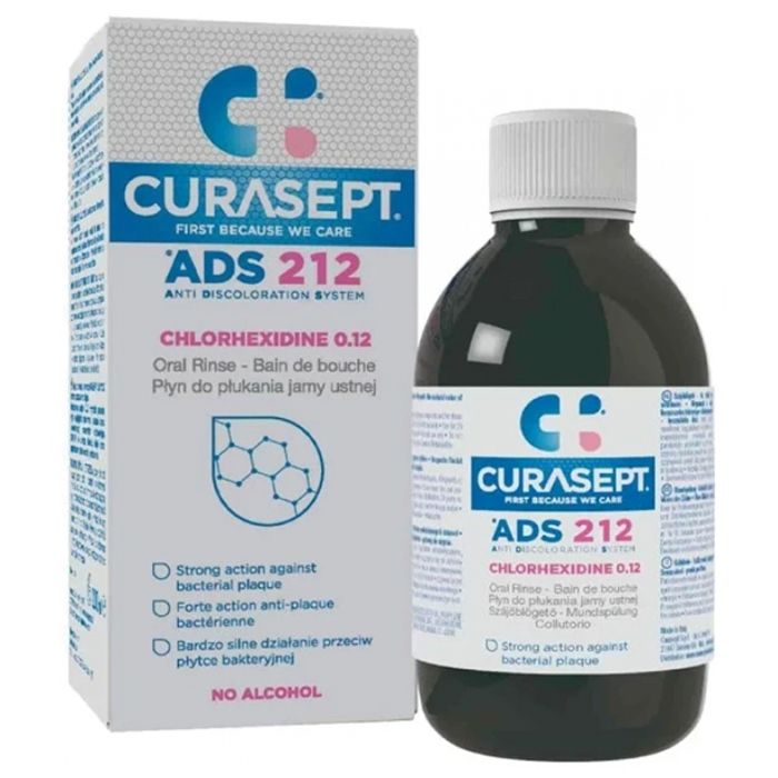 Curaden Curasept ADS 212 Bain de Bouche Protection Gencives Irritées 200ml