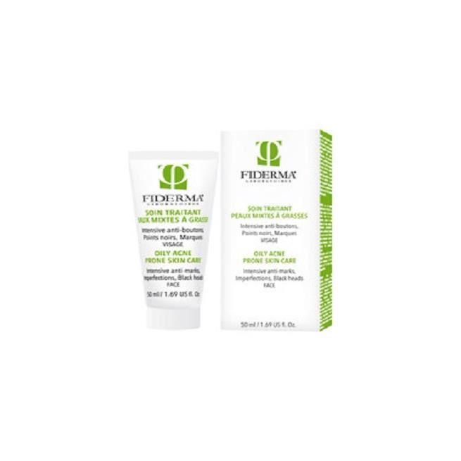 fiderma soin traitant peaux mixtes à grasses 40ml