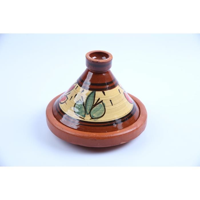 Tajine - GENERIC - Mzalg - 20 cm - Marron - Tous feux compatibles