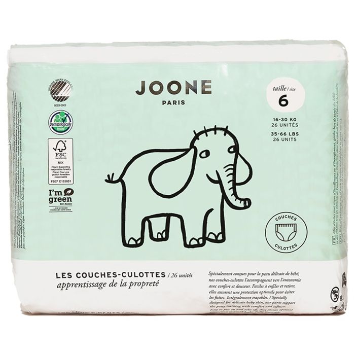 JOONE COUCHE CULOTTE T6 (16-30KG) ROSE CHÉRI 26U 0015