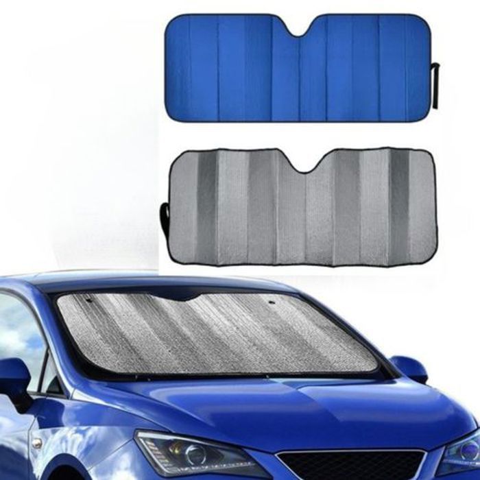 Rideau de Protection UV pour pour Vitres Avant et Arrière de Voiture,150x80cm