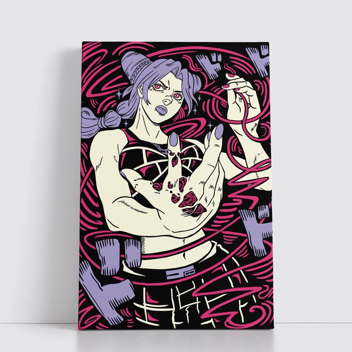 Tableau decoratif sur Toile 25x40 cm Anime attack on titan - one piece - Naruto - death note - Jujutsu Kaisen - Spy x Family 563