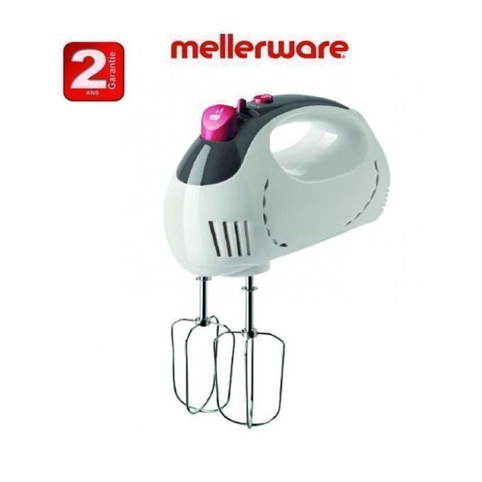 Batteur Mellerware MHM-301 - 300W - 5 vitesses+ turbo