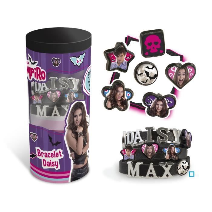 Bracelet Daisy Chica Vampiro - Canal Toys - Personnalisation avec lettres et charms - 6 ans et +