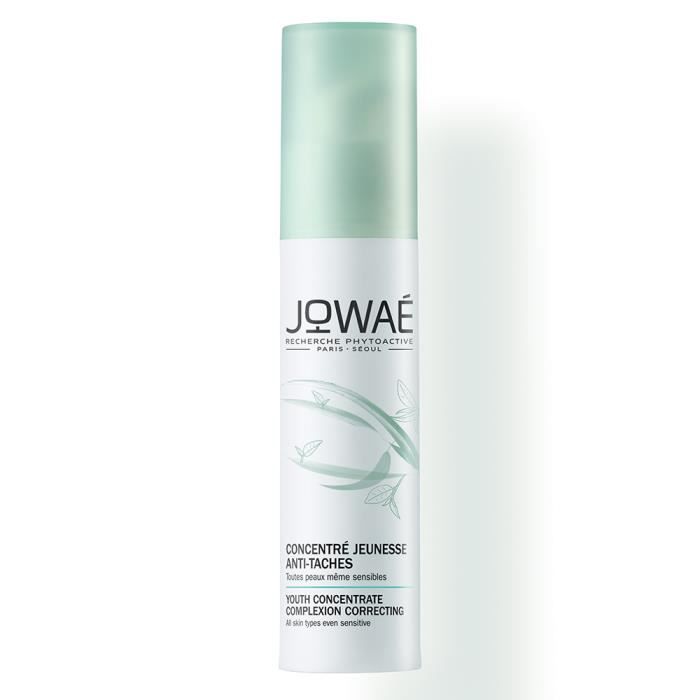 Concentré Jeunesse Anti-Taches - JOWAE - 30ml - Aux lumiphénols - Testé dermatologiquement - Sans parabène