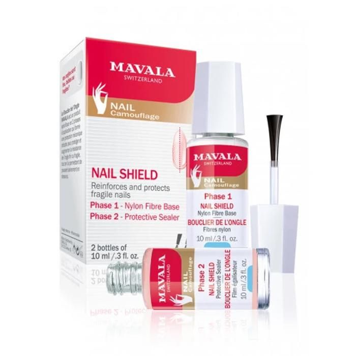 Base - MAVALA - Bouclier de l'ongle - Protection mécanique - 2X10ml