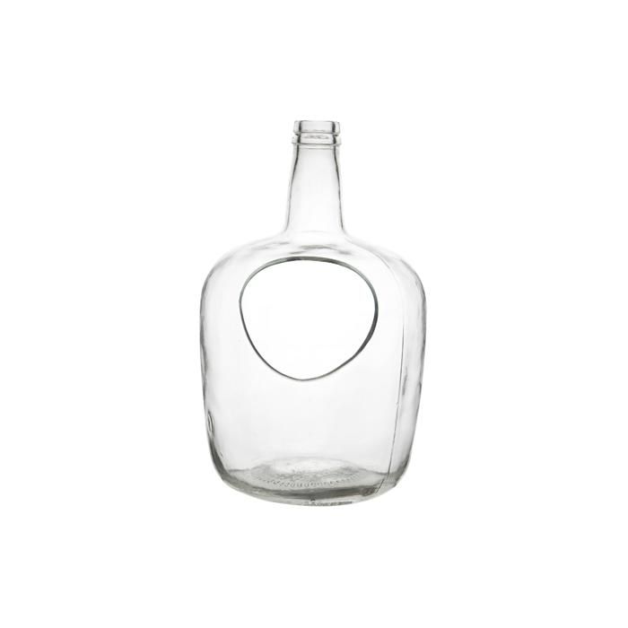 VASE TERRARIUM TRANSPARANT EN VERRE 37x22x22 cm GF