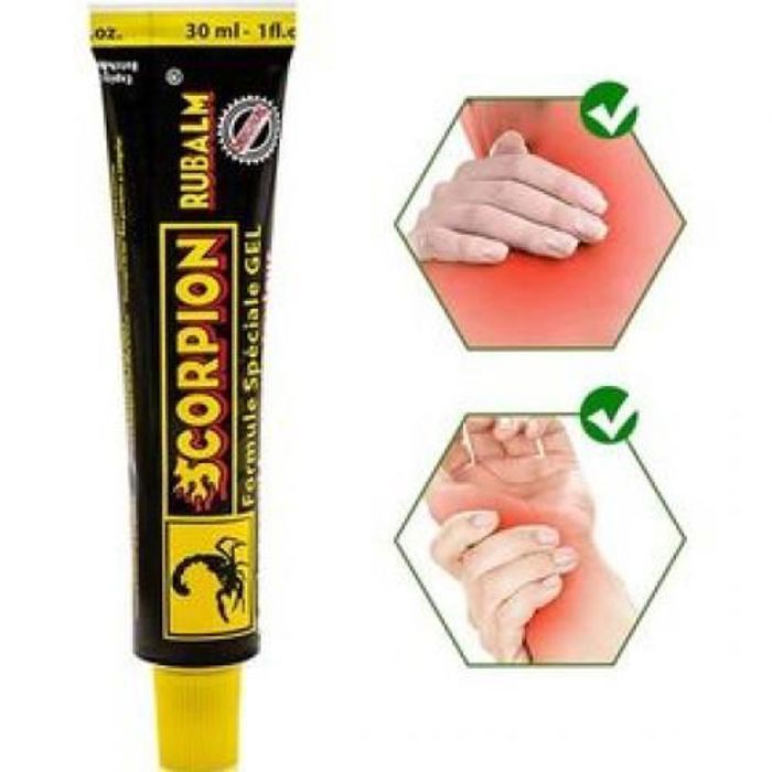 Scorpion Formule Spécial Gel Pour Soulager les Douleurs Articulaires et Musculaires 30ml