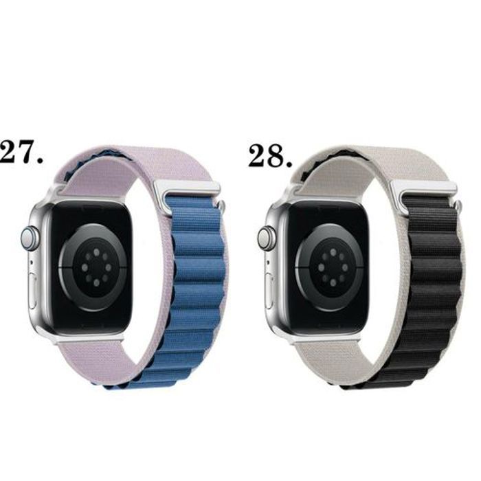 .2Pack.  Alpine Loop Nylon Sport Strap for Apple Watch 42/44/45/49mm-530