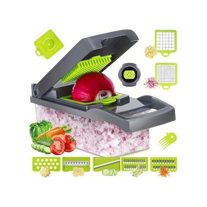 Coupe-légumes multifonction élégant en plastique