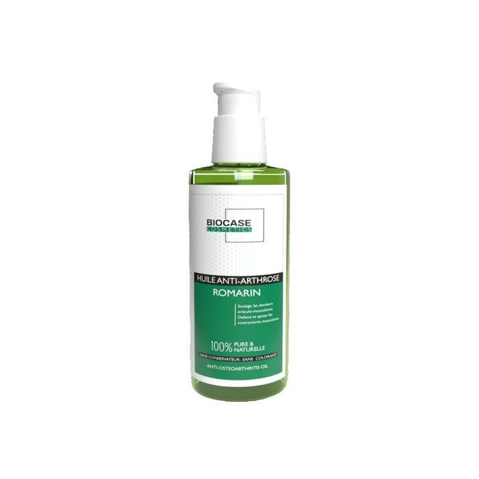 Huile Anti-Arthrose - Romarin - 200ml - Sans Parabène - Apaisante