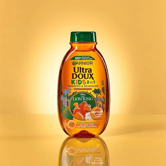 GARNIER -ULTRA DOUX KIDS 2IN1 LION KING SHAMPOOING 400ML