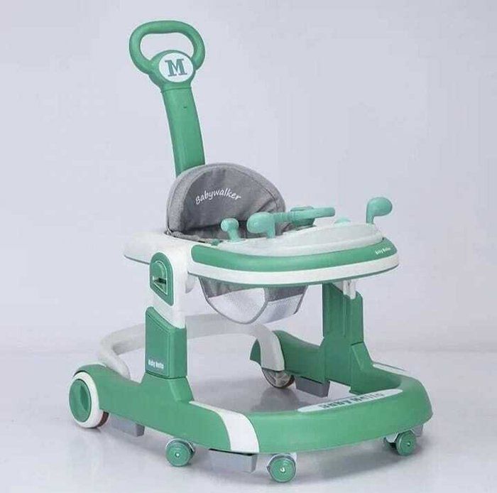 Trotteur bébé multifonctionnel Yupala - vert