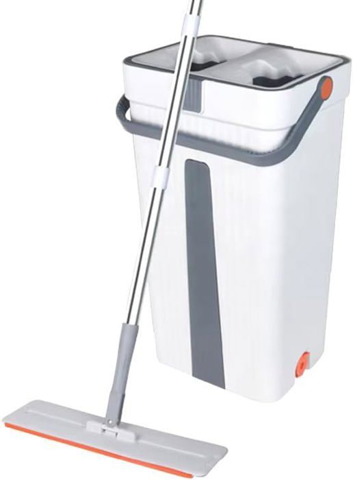 Balai Serpillère et Seau Essorage, Vadrouille Balai + 3 Serpillères bon Qualite