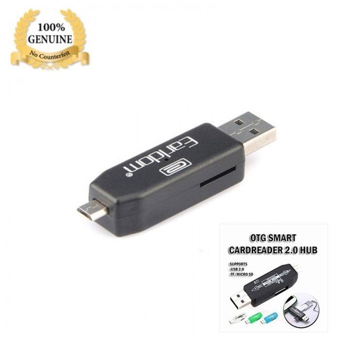 Earldom Lecteur de cartes OTG ET-OT05 3-en 1 -V8 / Micro-USB / USB 3.0