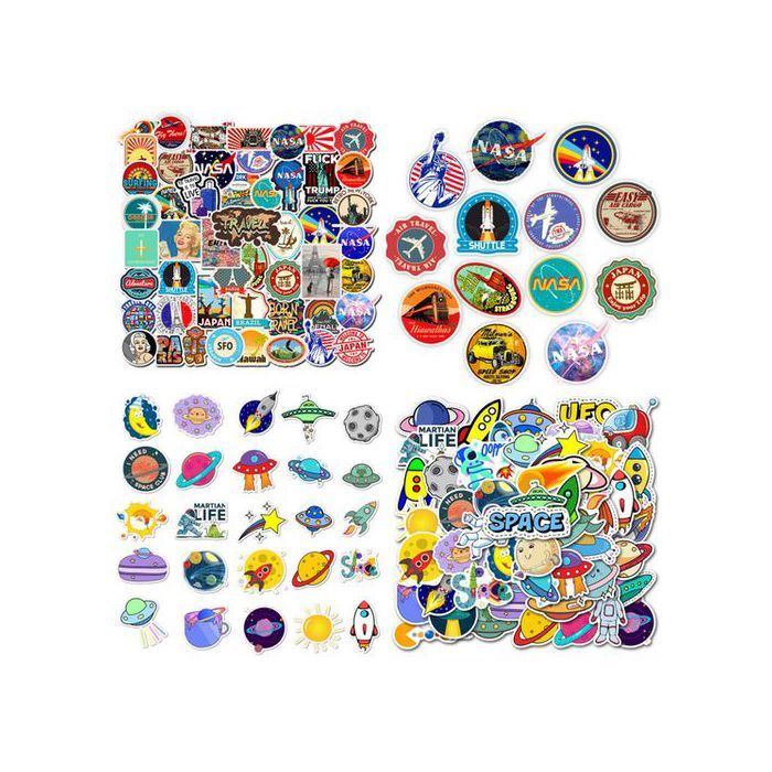 60pcs Air Travel Stickers