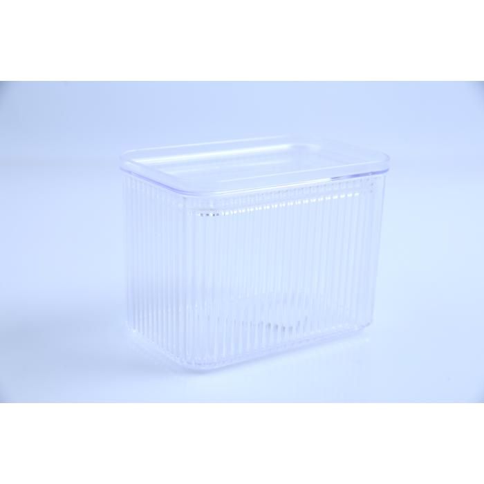 Coffret de rangement Lierre 900 ml gris/orange