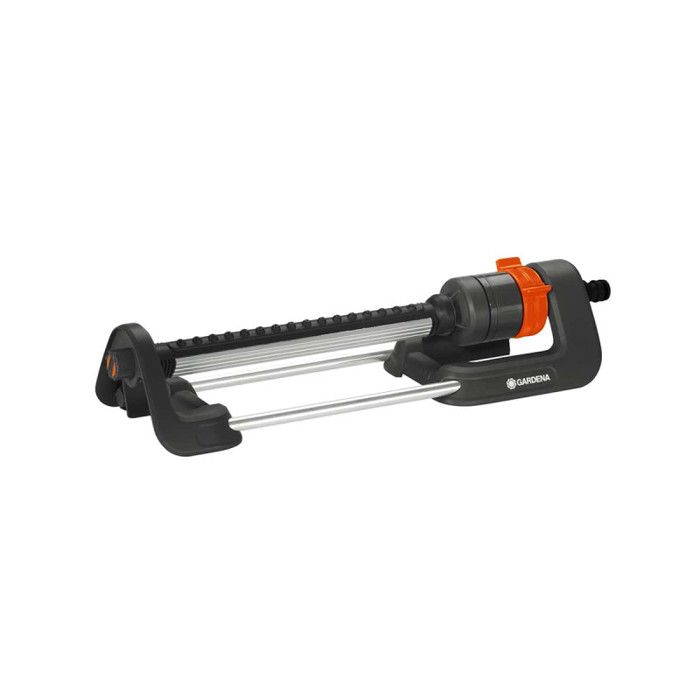 Arroseur oscillant Aqua M - GARDENA - Surface 250m² - Portée 18m max - Résistant UV et gel - Garantie 5 ans