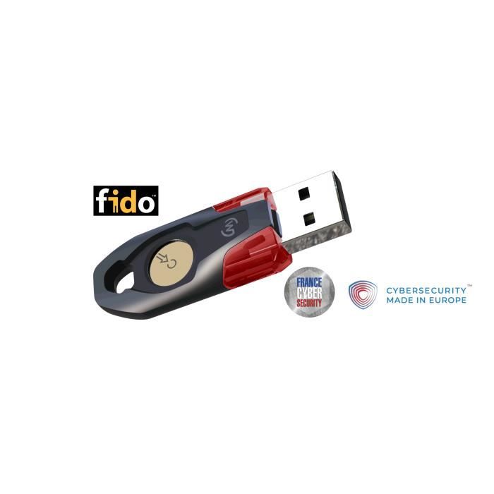 Säkerhets-USB-nyckel - Winkeo - FIDO2 - Lösenordsfri autentisering - Anti-phishing - Made in France