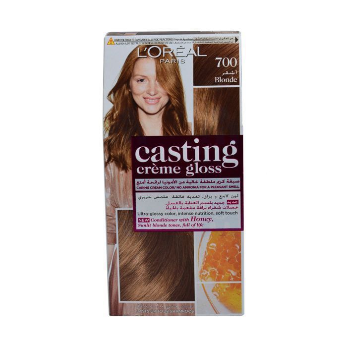 Crème Gloss coloration - L'Oréal Paris - 700 BLOND - Sans amoniaque - Non gras - Pour tous types de cheveux