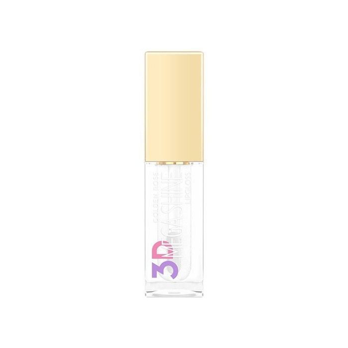 Gloss à lèvres - 3D Mega Shine - GR 101 CLEAR - Transparent - Vegan - Effet volume