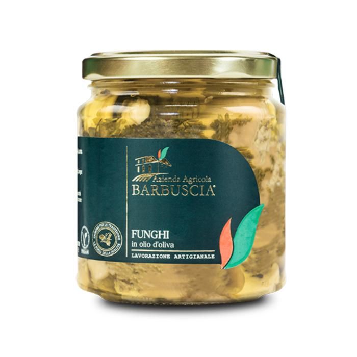 CHAMPIGNONS A'luile d'olive -280Gr- BARBUSCIA